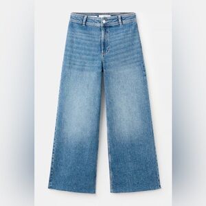 MNG High-Rise Jeans Frayed size 4